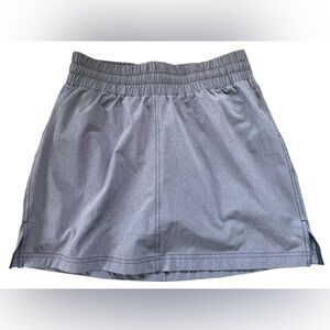 SkirtSports Gray Running Skort, Size Small